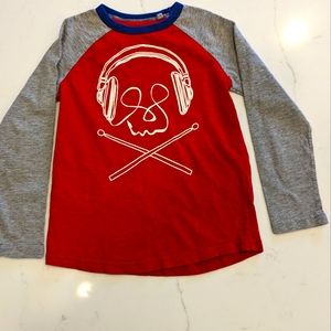 Mini Boden Rockstar Long Sleeve Shirt
